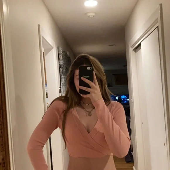 Zara long sleeve cropped top - Picture 4 of 4